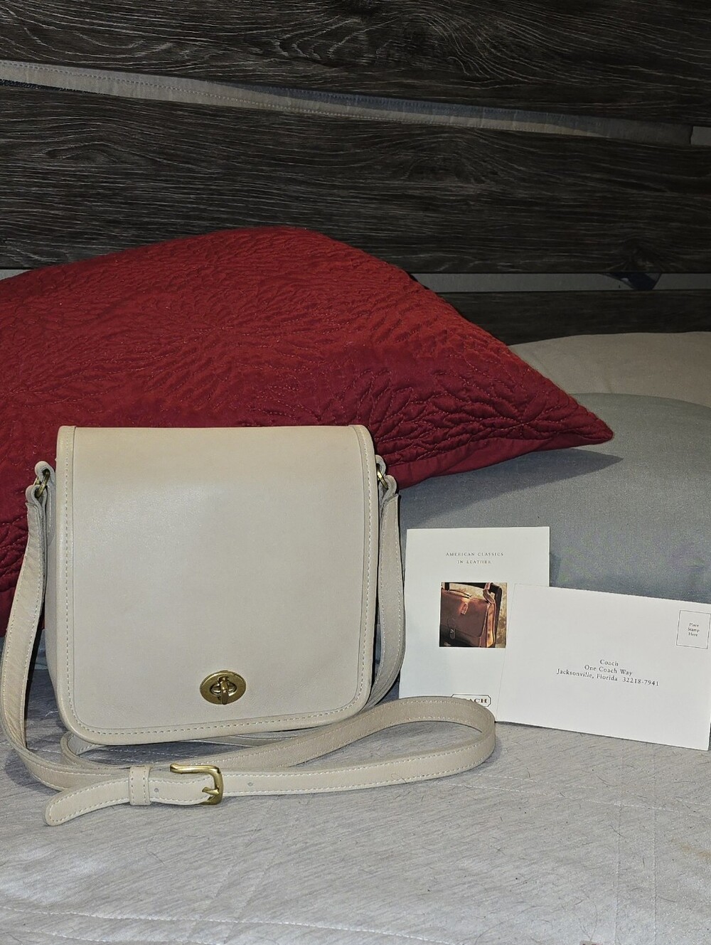 Vintage Coach Legacy Companion Flap Bag L8P-9076